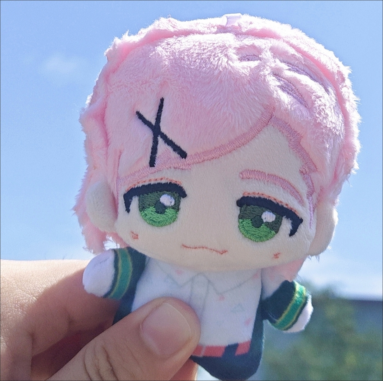 Anime Wind Breaker Mitsuki Kiryu Plush Doll Keychain Pendant